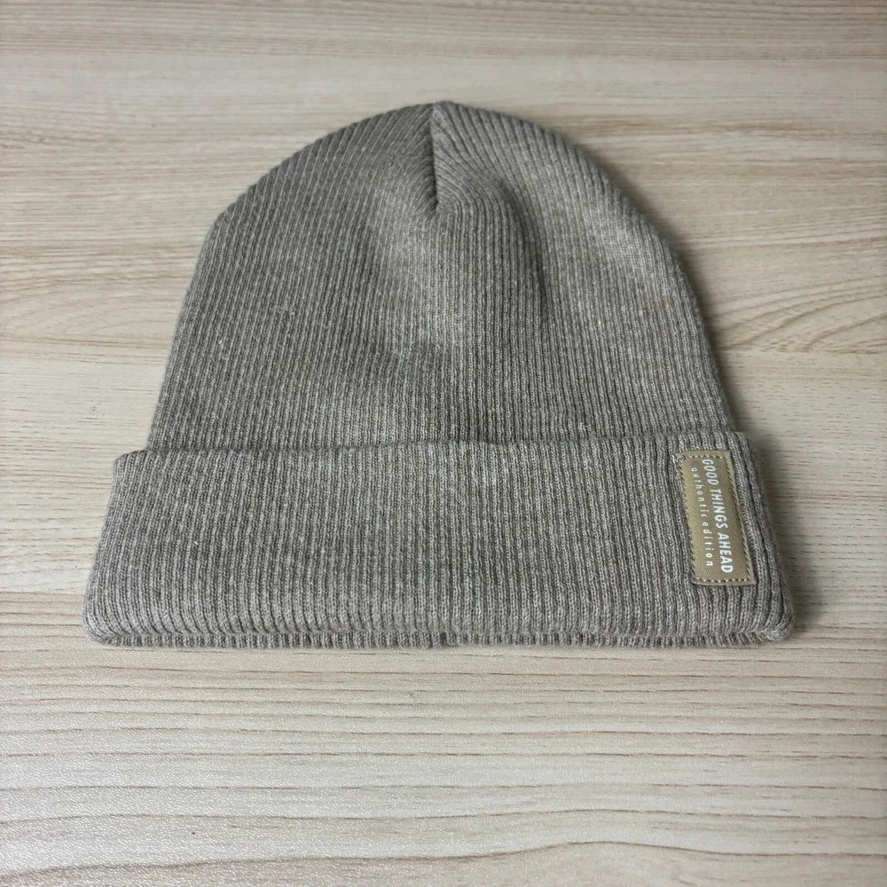 Zara‎ Hat Beanie Winter Cap One Size Brown Tan Knit Soft Outdoors